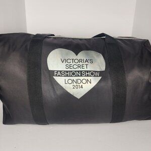 Victorias Secret Tote London Fashion Show 2014 Black Zipper Tote